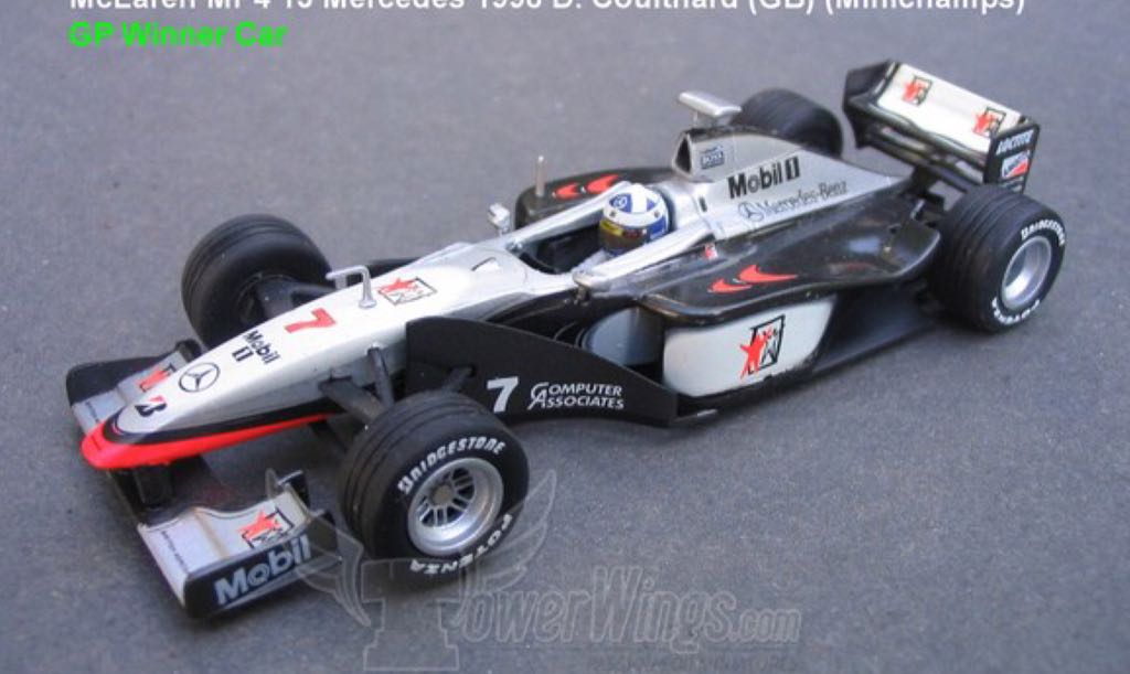 Mclaren MP 4-13 West - F1 toy car collectible - Main Image 2