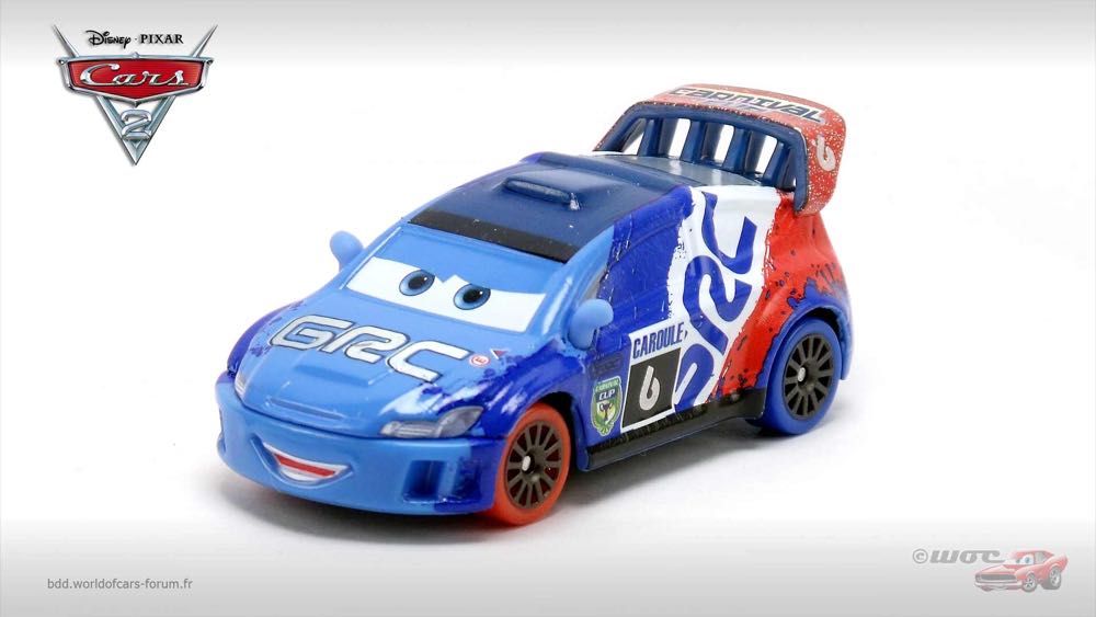 Raoul ÇaRoule - (2016 - Cars 2016) CARNIVAL CUP CARRIER (9) toy car collectible - Main Image 2