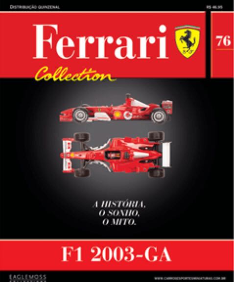 F2003-GA - Ferrari toy car collectible - Main Image 2