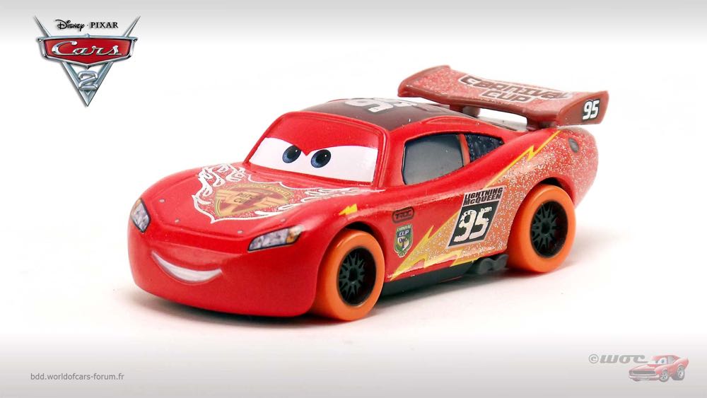 Lightning McQueen - (2016 - Cars 2016) CARNIVAL CUP (15) toy car collectible - Main Image 2