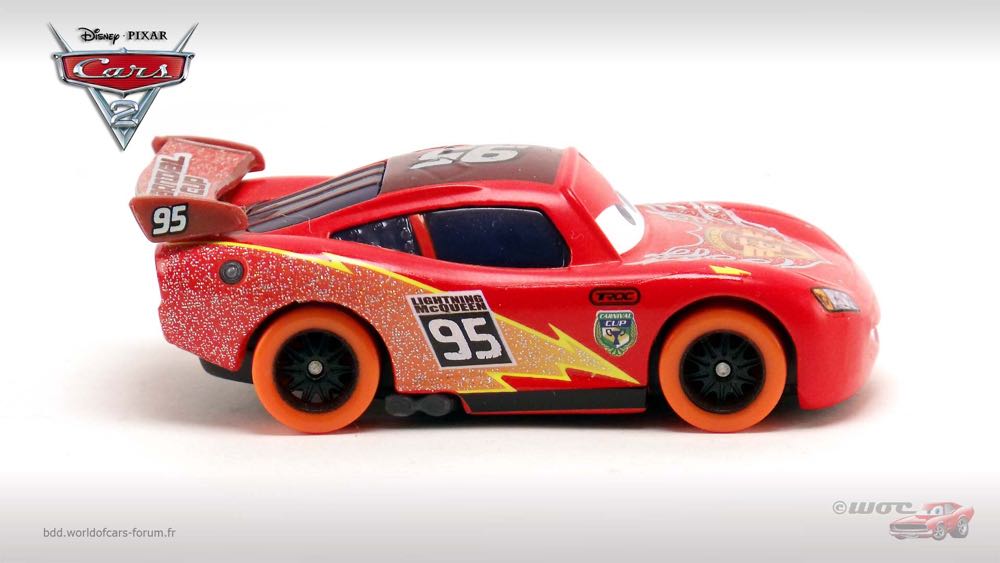 Lightning McQueen - (2016 - Cars 2016) CARNIVAL CUP (15) toy car collectible - Main Image 3