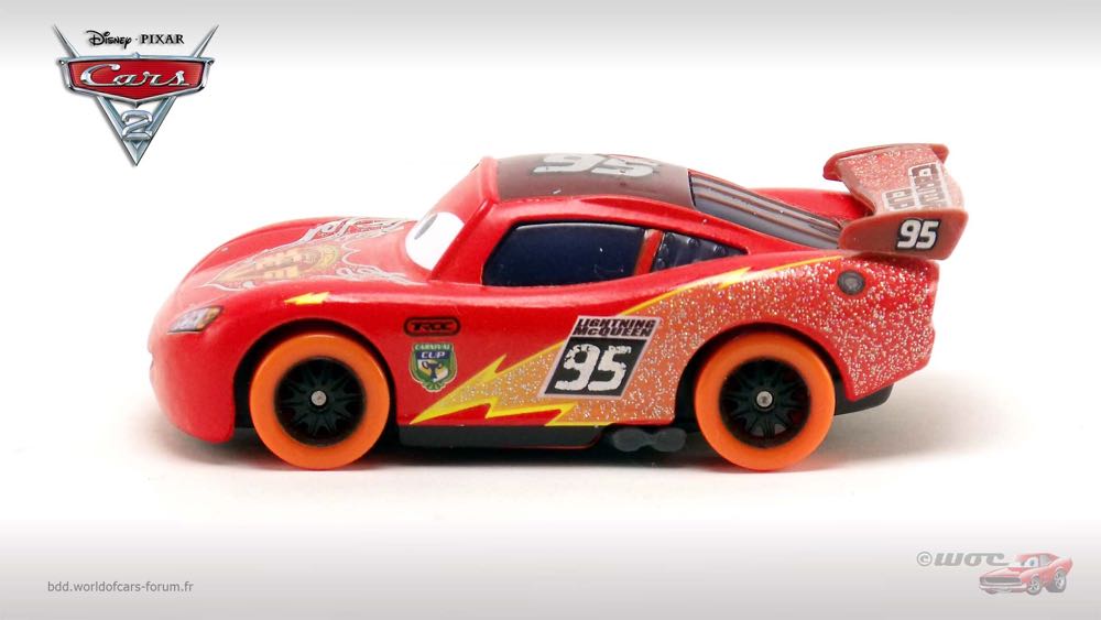Lightning McQueen - (2016 - Cars 2016) CARNIVAL CUP (15) toy car collectible - Main Image 4
