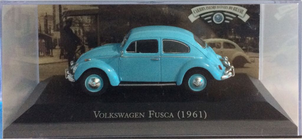Volkswagen Fusca (1961) - Carros Inesqueciveis Do Brasil toy car collectible - Main Image 2
