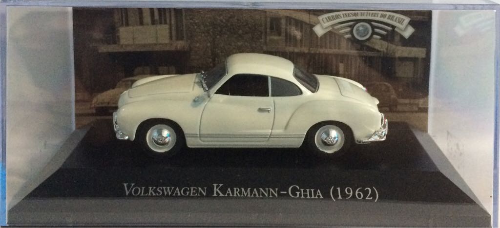 Volkswagen Karmann-Ghia (1962) - Carros Inesqueciveis Do Brasil toy car collectible - Main Image 2