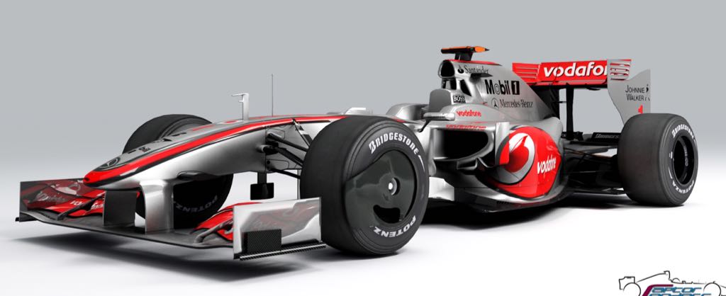 Mclaren MP4-24 SOLD $ 240 - F1 toy car collectible - Main Image 2