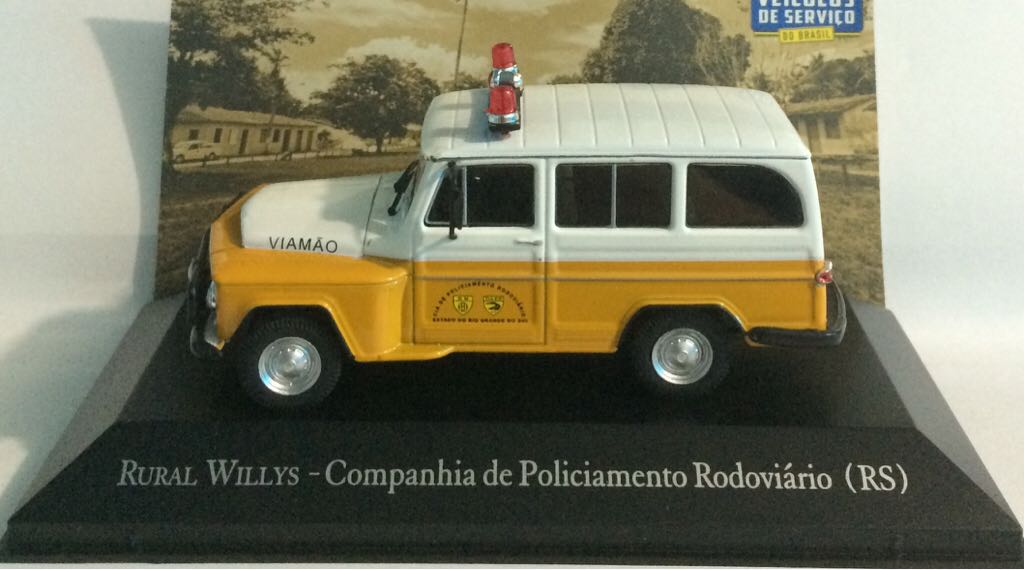 Rural Willys - Policiamento - Veiculos De Serviço toy car collectible - Main Image 2