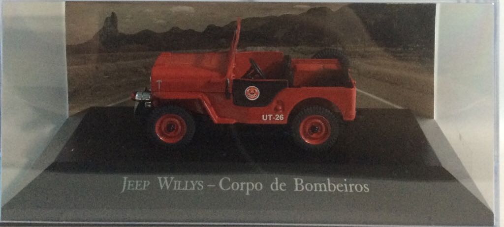 Jeep Willys - Bombeiro - Veiculos De Serviço toy car collectible - Main Image 2