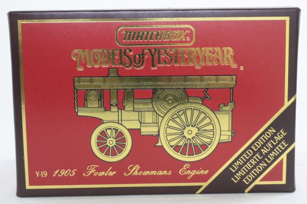 1905 Fowlers Showmans Engine - Models Of Yesteryear toy car collectible - Main Image 2