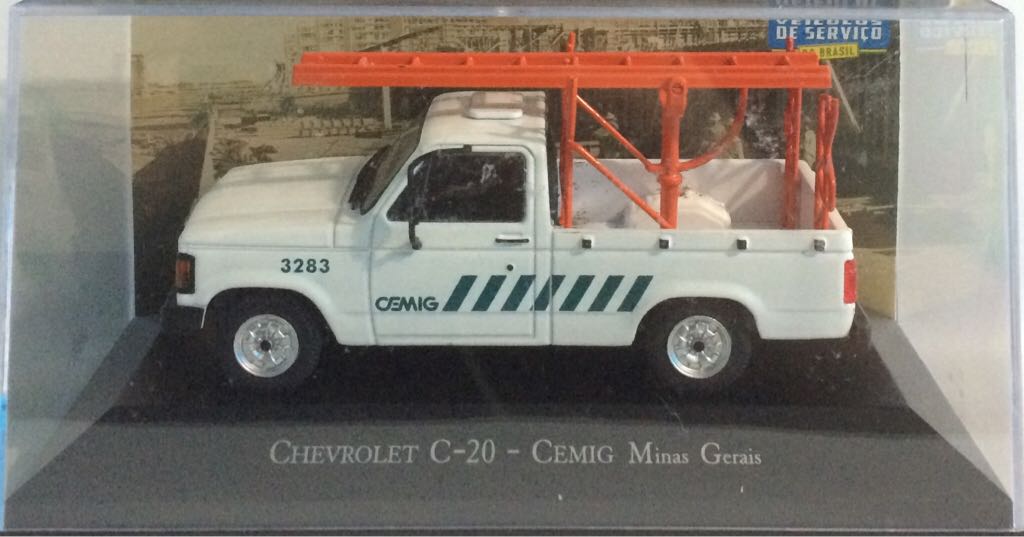 Chevrolet C-20 -CEMIG - Veiculos De Serviço toy car collectible - Main Image 2