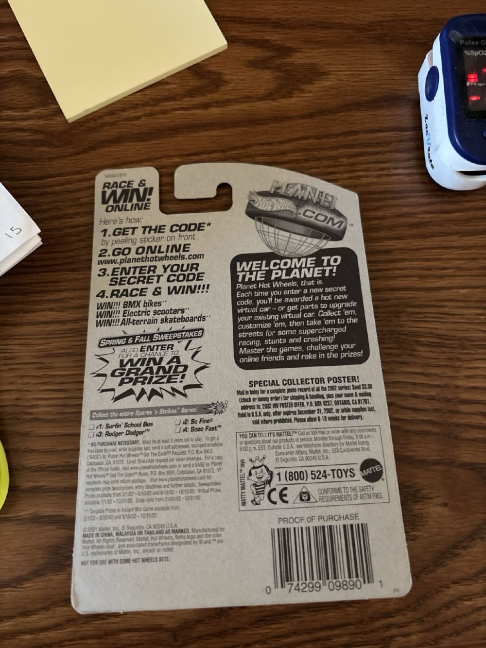 Sooo Fast - Spares ’n Strikes toy car collectible [Barcode 074299098901] - Main Image 2
