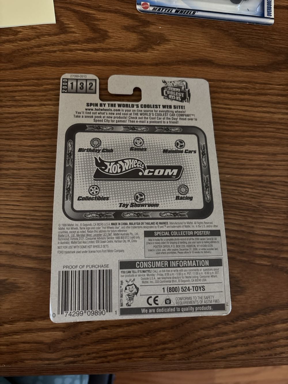 3-Window ’34 - Mainline toy car collectible [Barcode 074299098901] - Main Image 2