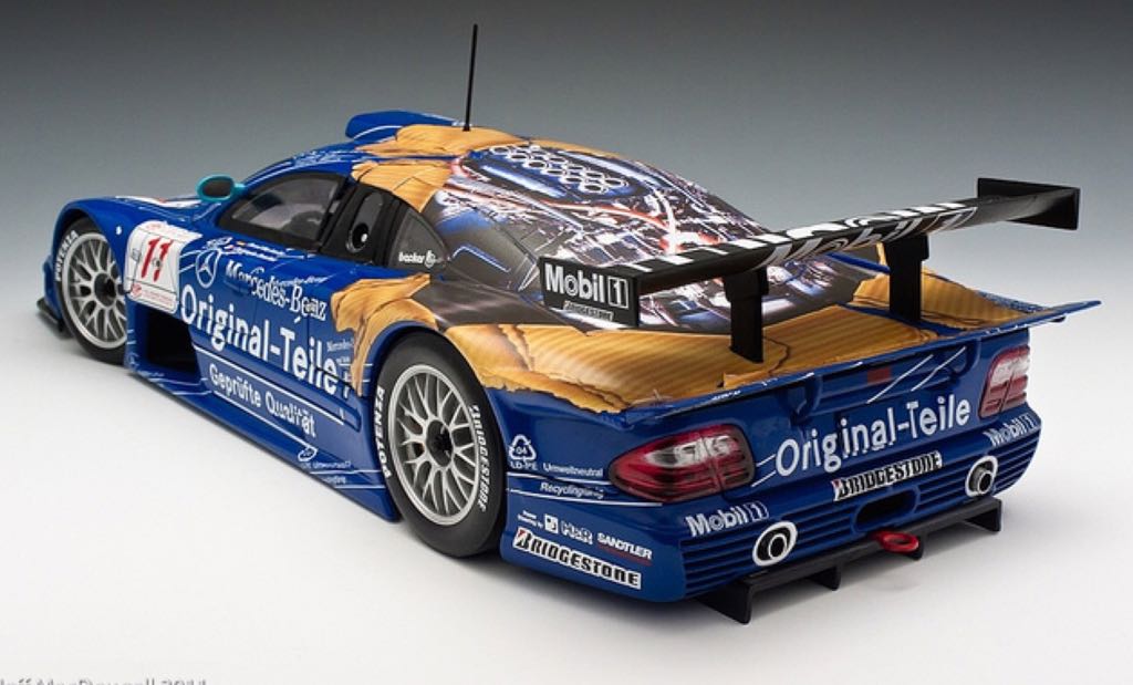 Mercedes Benz CLK GTR #11 - GT toy car collectible - Main Image 2
