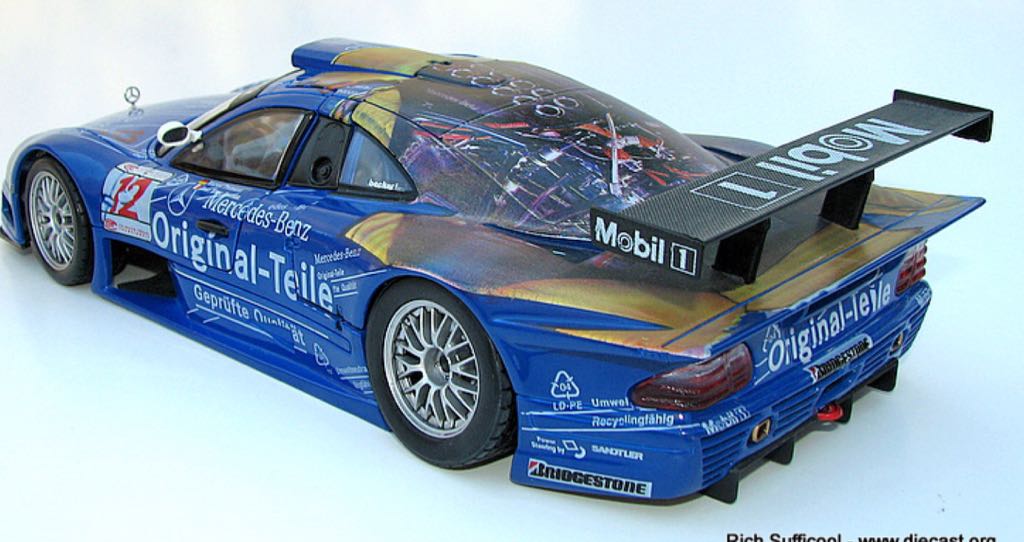 Mercedes Benz CLK GTR # 12 - DTM toy car collectible - Main Image 2