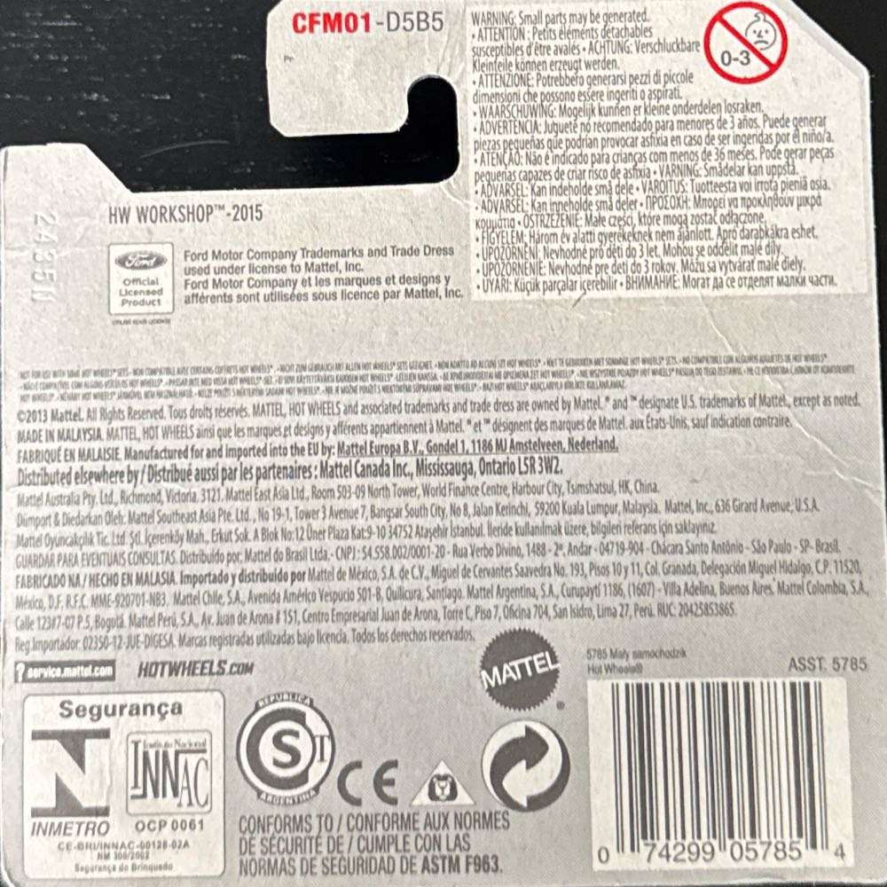 ’65 Mustang 2+2 Fastback - HW WORKSHOP toy car collectible - Main Image 2