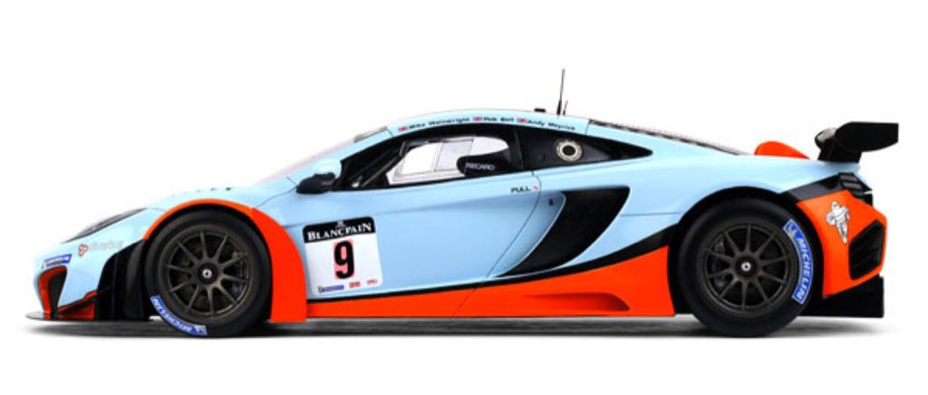 Mclaren MP4-12C GT3 #9 - Sports Cars toy car collectible - Main Image 2