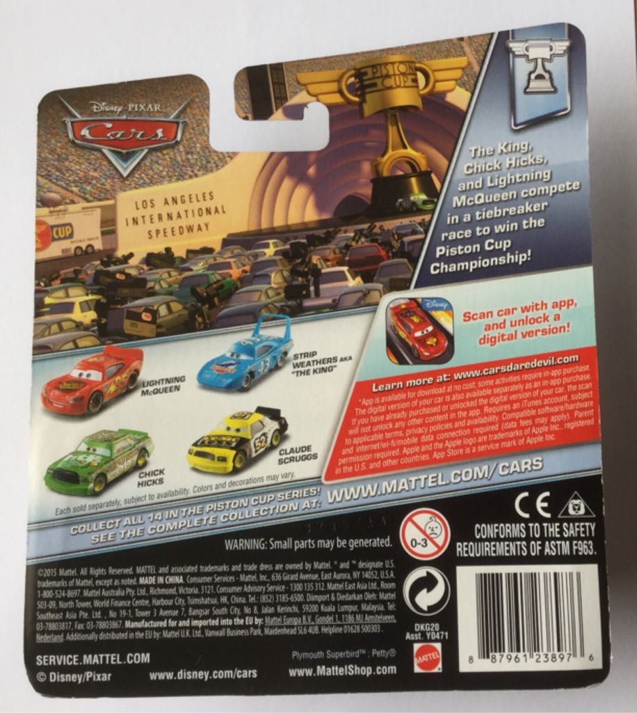 Disney Cars James Cleanair - Disney Cars toy car collectible - Main Image 2