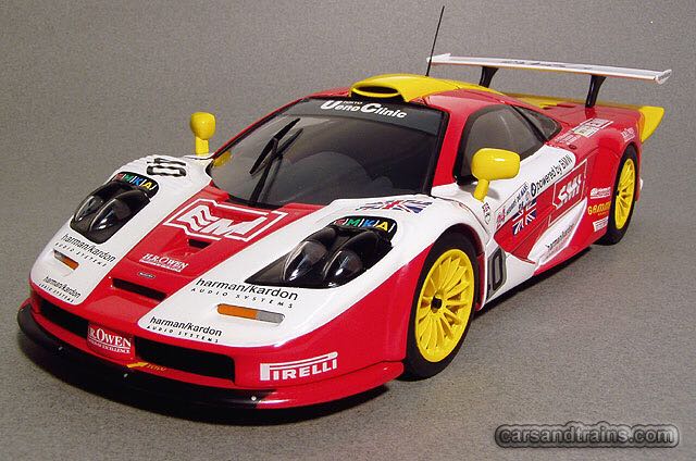 Mclaren GTR LM Long Tail - Le mans toy car collectible - Main Image 2