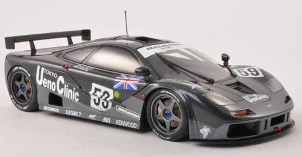 Mclaren F1 GTR Ueno #59 SOLD $200 - Le mans toy car collectible - Main Image 1