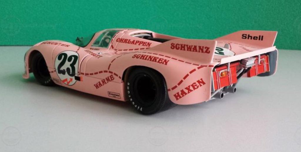Porsche 917/20 Pink Pig - Le mans toy car collectible - Main Image 2