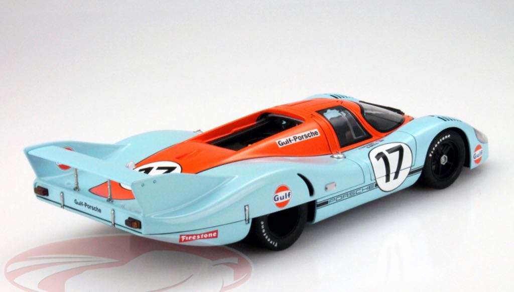Porsche 917 Long Tail Gulf - Le mans toy car collectible - Main Image 2