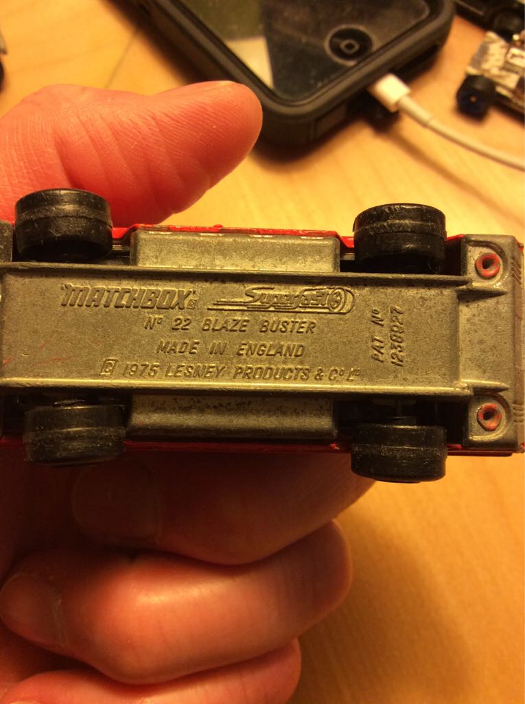 Matchbox - Blaze Buster toy car collectible - Main Image 2