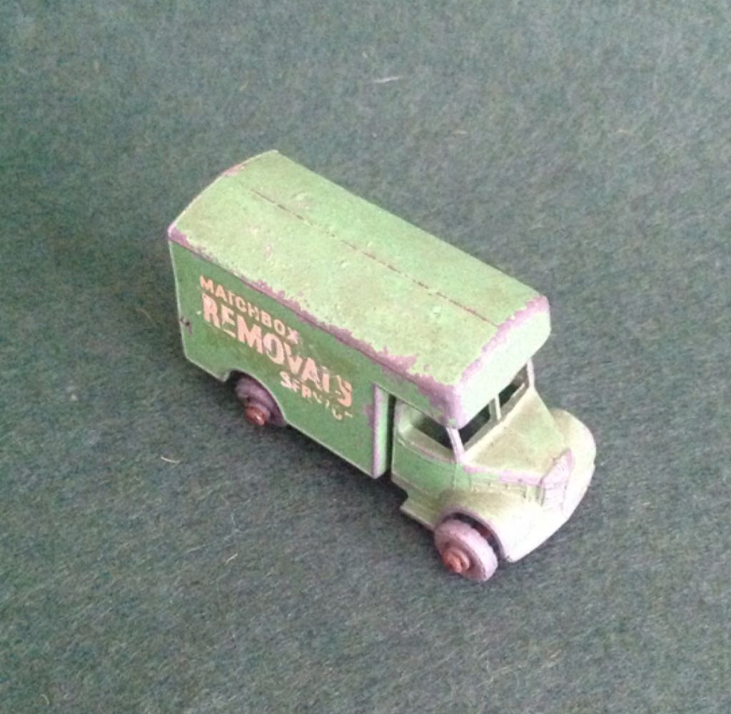BEDFORD LQ REMOVALS VAN  toy car collectible - Main Image 2