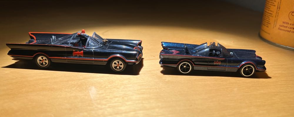 Batman Classic TV Series Batmobile  toy car collectible - Main Image 3