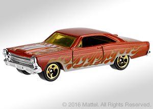 1966 Ford 427 Fairlane - HW Flames toy car collectible - Main Image 2