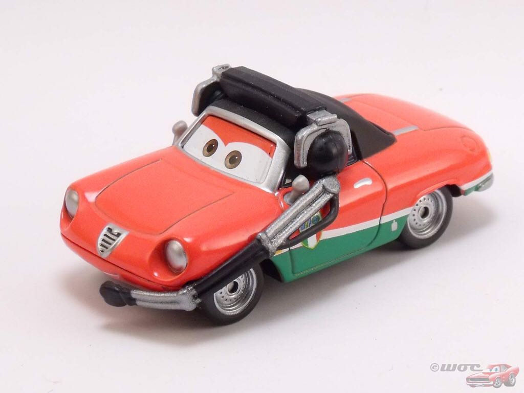 Giuseppe Motorosi - (2011 - Cars 2) MOVIE MOMENTS (54) toy car collectible - Main Image 2
