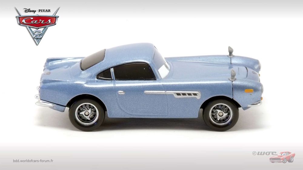 Finn McMissile - (2011 - Cars 2) MOVIE MOMENTS (54) toy car collectible - Main Image 3
