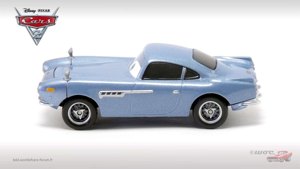 Finn McMissile - (2011 - Cars 2) MOVIE MOMENTS (54) toy car collectible - Main Image 4