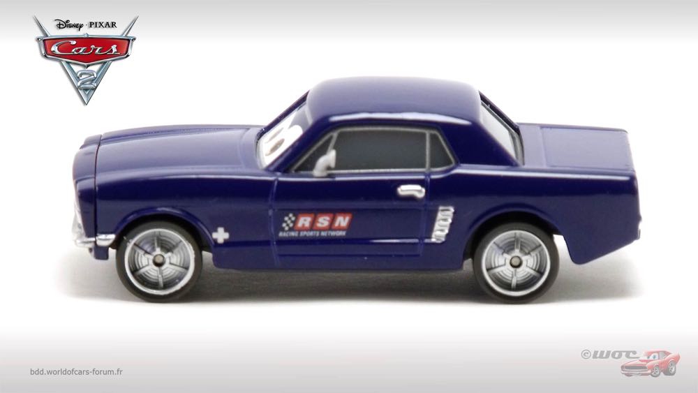 Brent Mustangburger - (2011 - Cars 2) MOVIE MOMENTS (54) toy car collectible - Main Image 4