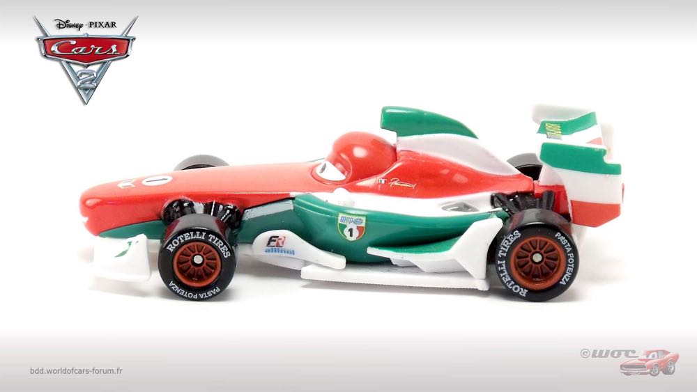 Francesco Bernoulli - (2011 - Cars 2) MOVIE MOMENTS (54) toy car collectible - Main Image 4