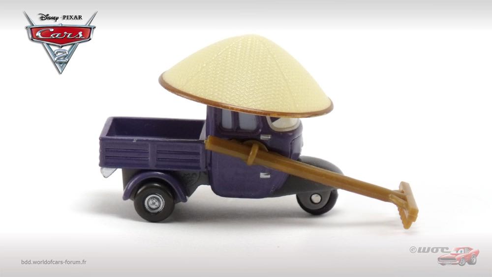 Zen Master Pitty - (2022 - Cars 2022-2024) MOVIE MOMENTS (58) toy car collectible - Main Image 3