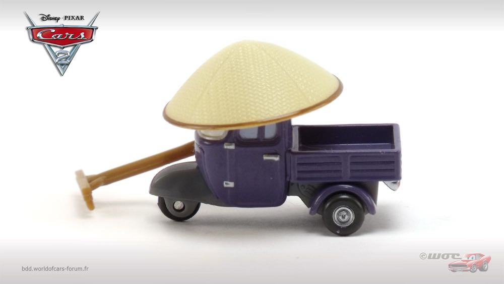 Zen Master Pitty - (2022 - Cars 2022-2024) MOVIE MOMENTS (58) toy car collectible - Main Image 4