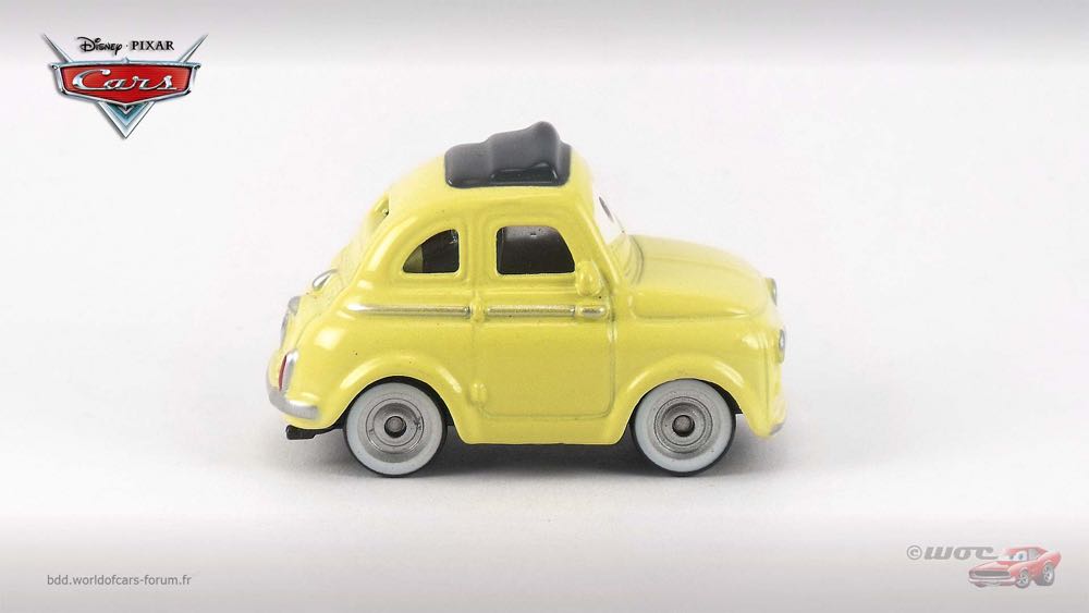 Luigi - CARS - (2) Supercharged Card (Movie Moments) toy car collectible - Main Image 3