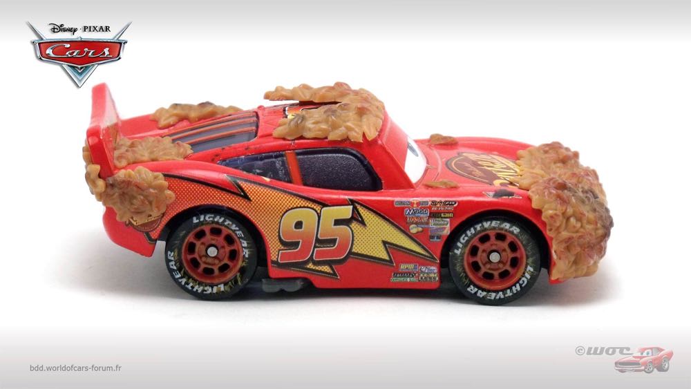Nature Drive Lightning McQueen - (2013 - WGP) 95 LIGHTNING McQUEENS (5) toy car collectible - Main Image 3