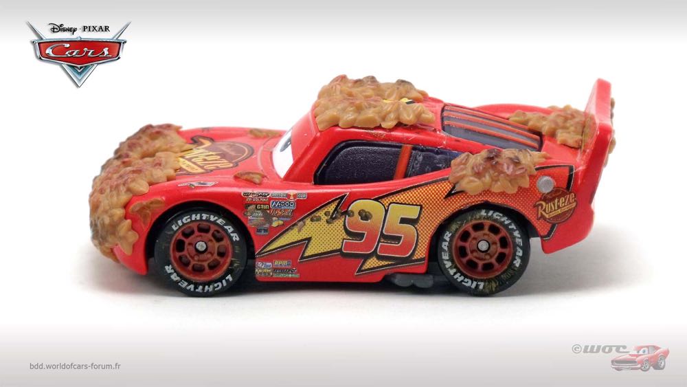 Nature Drive Lightning McQueen - (2013 - WGP) 95 LIGHTNING McQUEENS (5) toy car collectible - Main Image 4