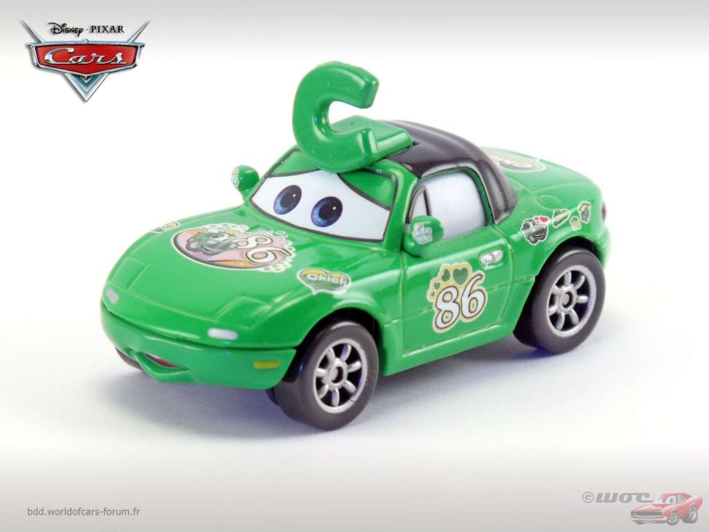 Chick Fan Mia - (2009 - Race O Rama) PACK OF 3 (39) toy car collectible - Main Image 2