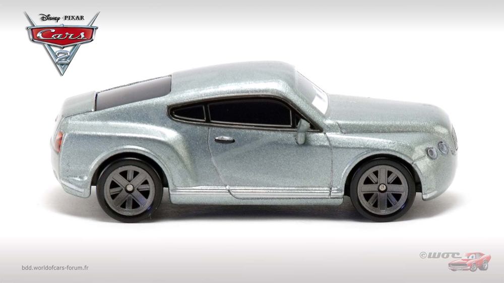 Prince Wheeliam - (2011 - Cars 2) SINGLES (50) toy car collectible - Main Image 3