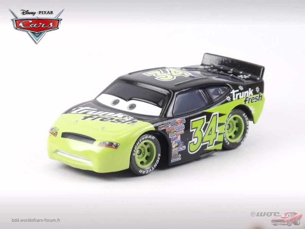 Trunk Fresh - (2008 - World of Cars) PIT ROW LAUNCHER (9) toy car collectible - Main Image 2