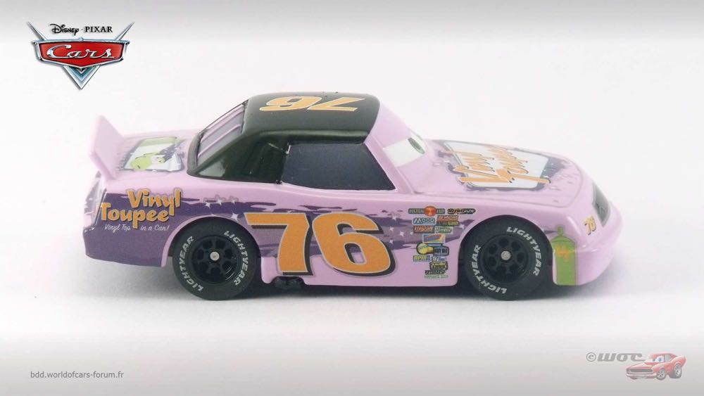 Vinyl Toupee No. 76 - (2010 - Final Lap) WHEEL LAUNCHERS (18) toy car collectible - Main Image 3