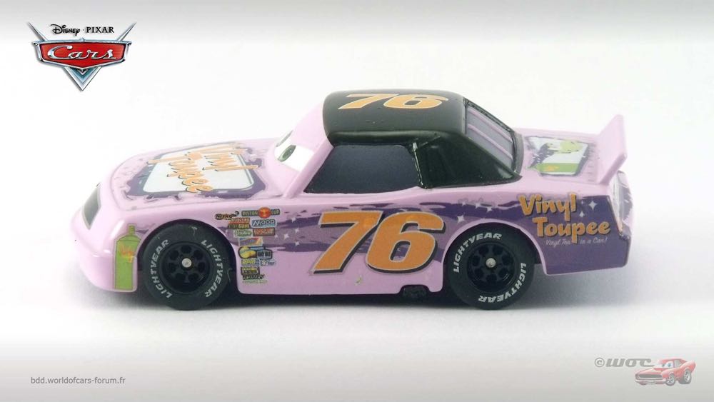 Vinyl Toupee No. 76 - (2010 - Final Lap) WHEEL LAUNCHERS (18) toy car collectible - Main Image 4