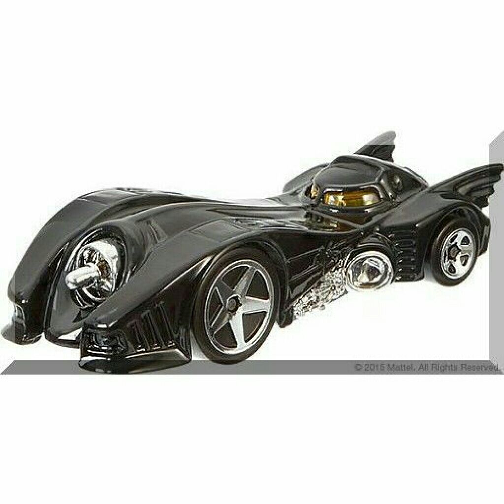 Batman Batmobile 2/6 - HW Batman Series toy car collectible - Main Image 2