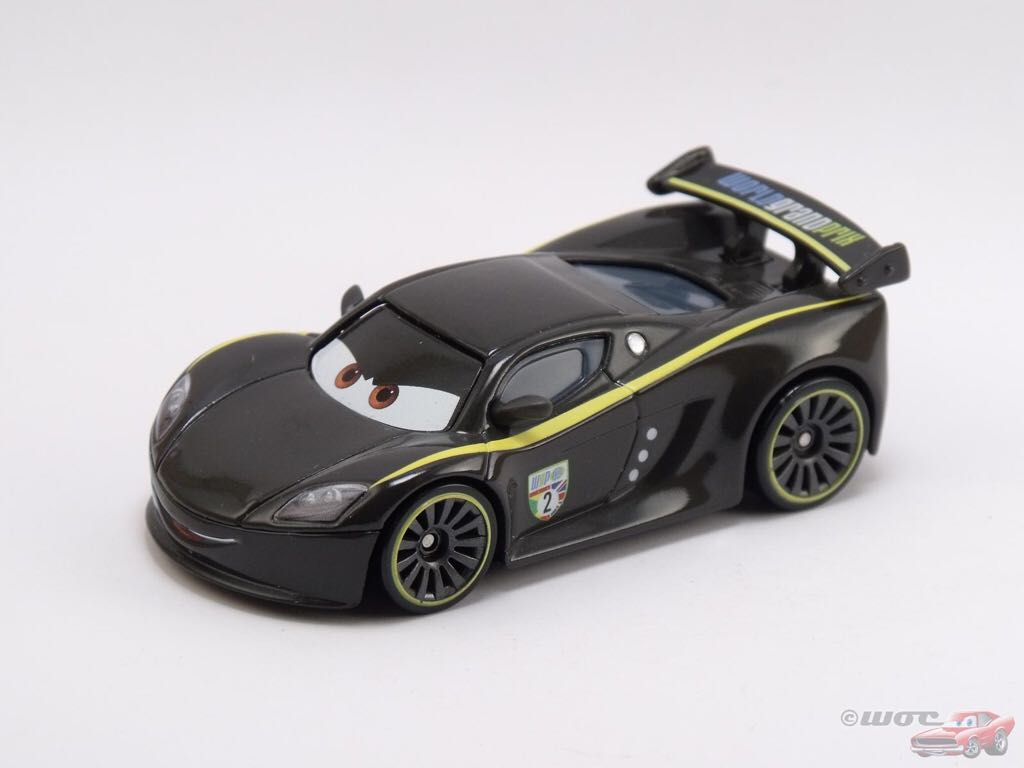 Lewis Hamilton - (2011 - Cars 2) PIT ROW LAUNCHER (13) toy car collectible - Main Image 2