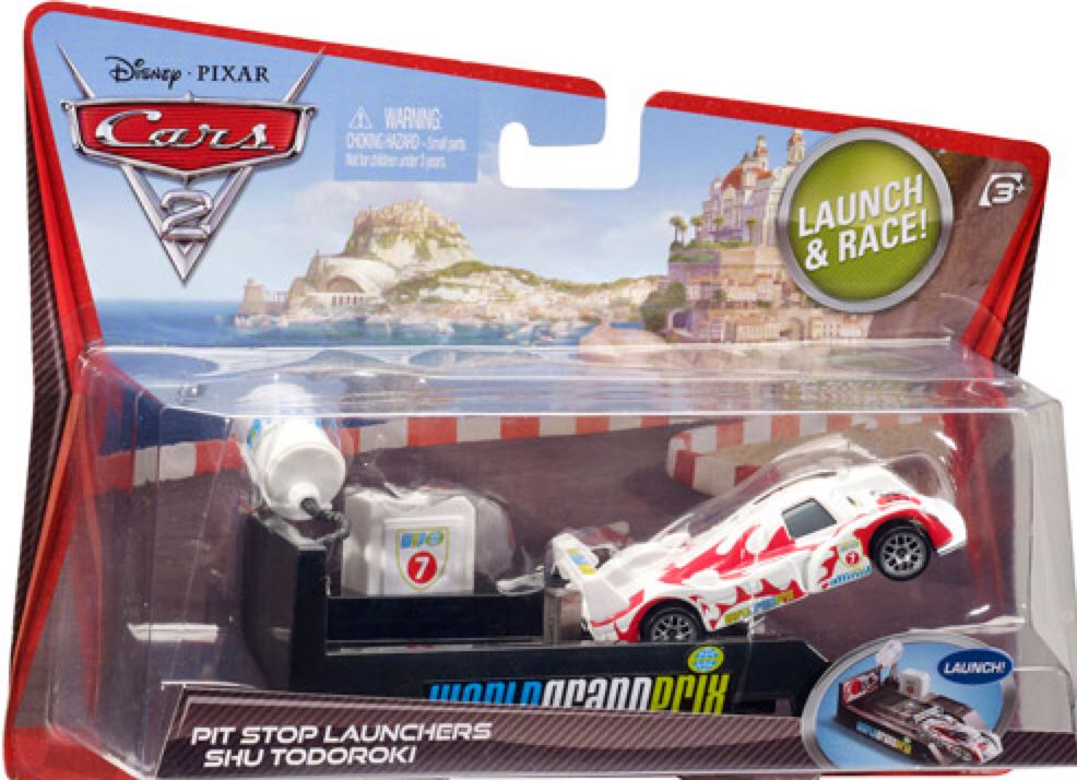 Rip Clutchgoneski - (2011 - Cars 2) PIT ROW LAUNCHER (13) toy car collectible - Main Image 1