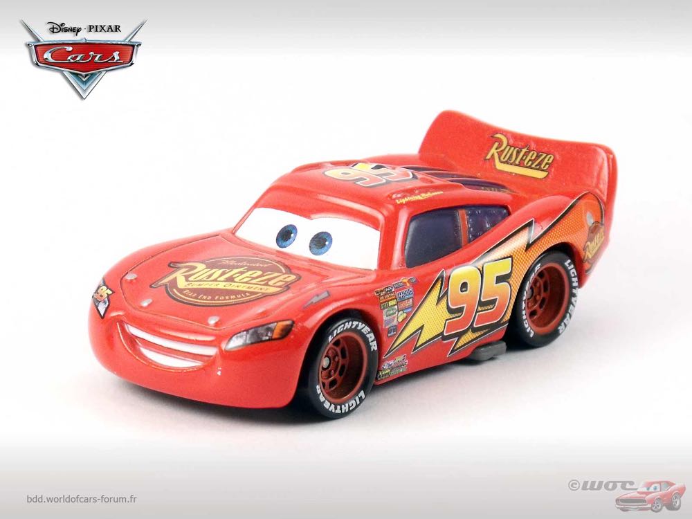 Lightning McQueen - (2010 - Final Lap) PACK OF 9 (9) toy car collectible - Main Image 2
