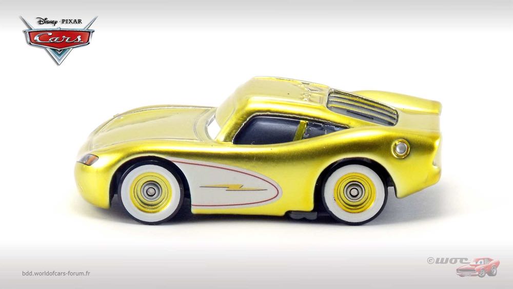 Lightning McQueen - LOOSE - CUSTOM - RUst-Eze Racing Logo toy car collectible - Main Image 4