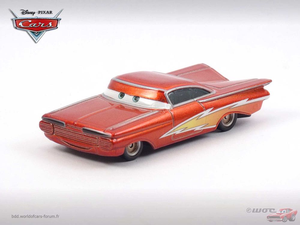 Lightning Ramone - LOOSE - (2008 - World of Cars) toy car collectible - Main Image 2