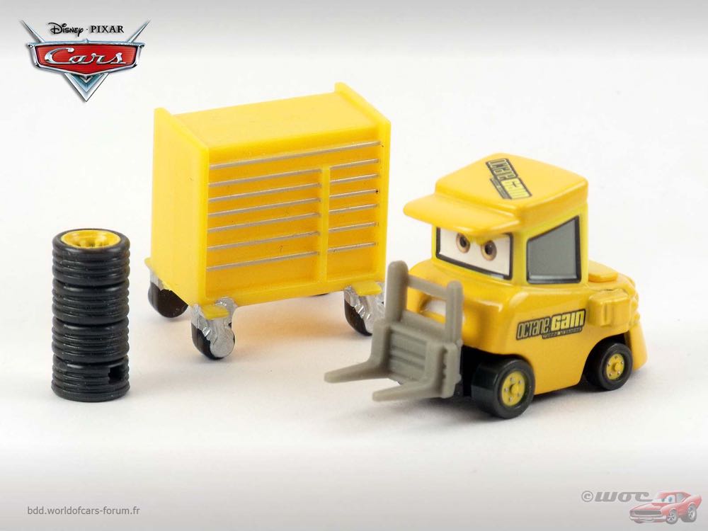 Dudley Spare - LOOSE - (2008 - World of Cars) toy car collectible - Main Image 2